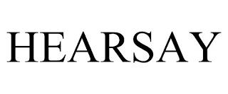 HEARSAY trademark