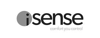 ISENSE COMFORT YOU CONTROL trademark