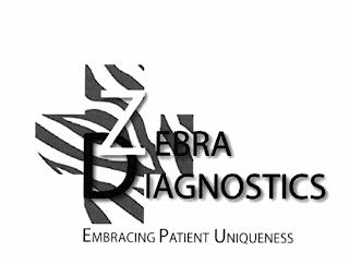 ZEBRA DIAGNOSTICS EMBRACING PATIENT UNIQUENESS trademark