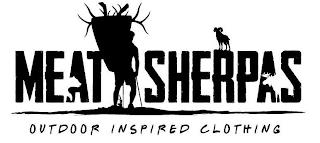 MEAT SHERPAS OUTDOOR INSPIRED CLOTHING trademark