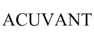 ACUVANT trademark