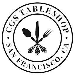 · CGS TABLESHOP · SAN FRANCISCO, CA trademark