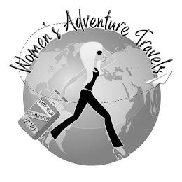 WOMEN'S ADVENTURE TRAVELS  EMPOWER COMMUNITY STORY trademark