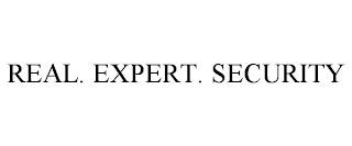 REAL. EXPERT. SECURITY trademark