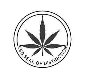 CBD SEAL OF DISTINCTION trademark