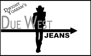 DWIGHT YOAKAM'S DUE WEST JEANS trademark