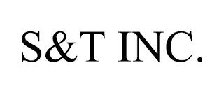 S&T INC. trademark