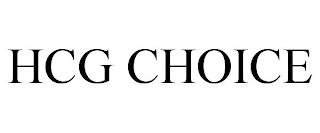 HCG CHOICE trademark