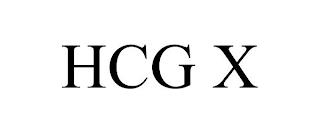 HCG X trademark