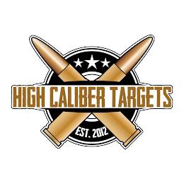 HIGH CALIBER TARGETS EST. 2012 trademark