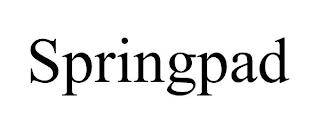 SPRINGPAD trademark