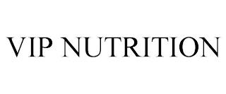 VIP NUTRITION trademark