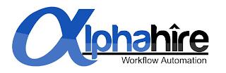 ALPHAHIRE WORKFLOW AUTOMATION trademark