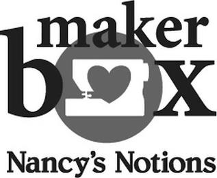 MAKER BOX NANCY'S NOTIONS trademark