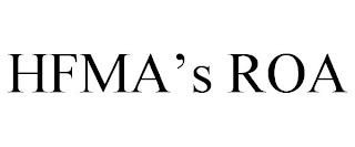 HFMA'S ROA trademark