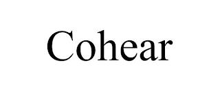 COHEAR trademark