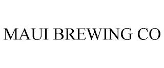 MAUI BREWING CO trademark