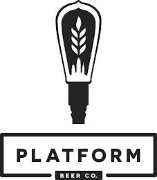 PLATFORM BEER CO. trademark