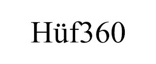 HÜF360 trademark