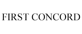 FIRST CONCORD trademark