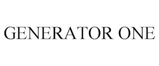 GENERATOR ONE trademark