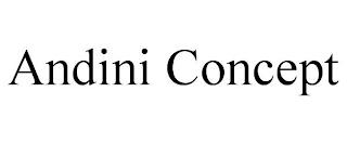 ANDINI CONCEPT trademark