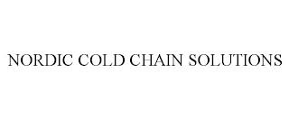 NORDIC COLD CHAIN SOLUTIONS trademark