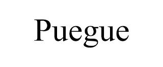 PUEGUE trademark