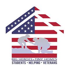 BIG HEROES TINY HOMES STUDENTS HELPING VETERANS trademark