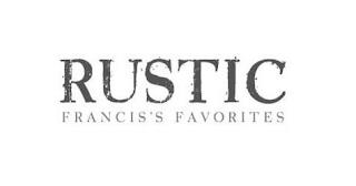 RUSTIC FRANCIS'S FAVORITES trademark