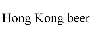 HONG KONG BEER trademark