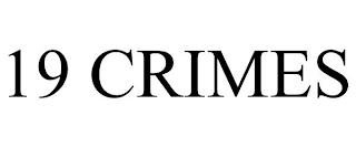 19 CRIMES trademark