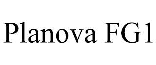 PLANOVA FG1 trademark