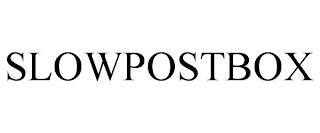 SLOWPOSTBOX trademark