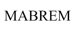 MABREM trademark