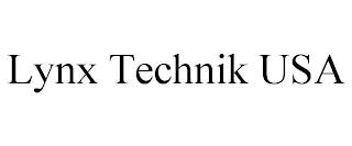 LYNX TECHNIK USA trademark