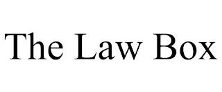 THE LAW BOX trademark