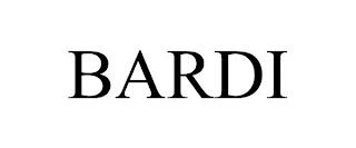 BARDI trademark