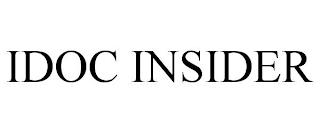 IDOC INSIDER trademark