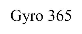 GYRO 365 trademark