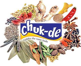 CHUK-DE UPLIFT THE TASTE BUDS trademark