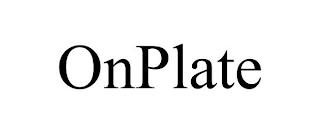 ONPLATE trademark