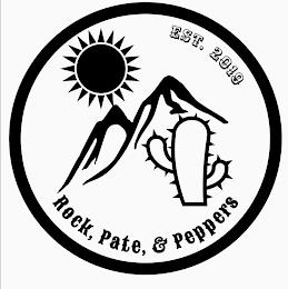 ROCK, PATE, & PEPPERS EST. 2019 trademark