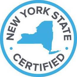 NEW YORK STATE CERTIFIED trademark