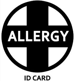 ALLERGY ID CARD trademark