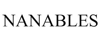 NANABLES trademark