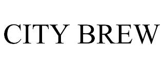 CITY BREW trademark