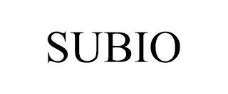 SUBIO trademark