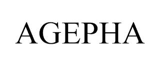 AGEPHA trademark