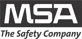 MSA THE SAFETY COMPANY trademark